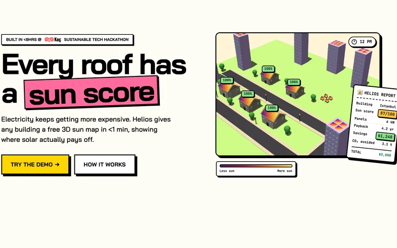 Helios: Rooftop Sun Scores