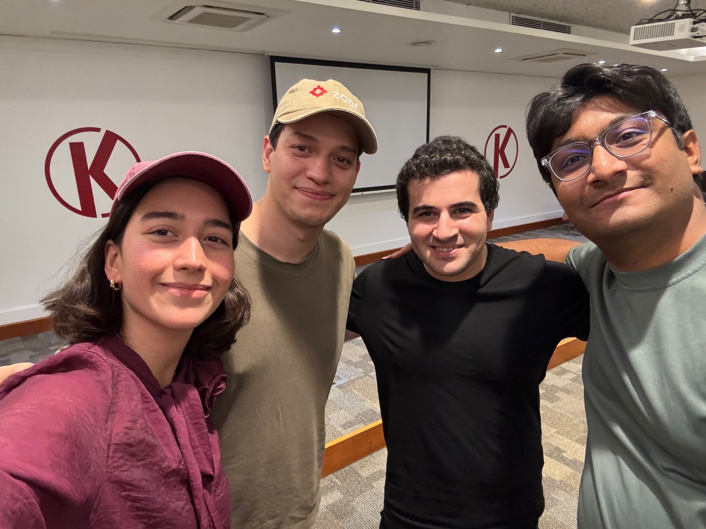 The Helios team at the KOÇ Sustainable Tech Hackathon in Istanbul
