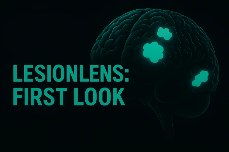 LesionLens: ML Medical Imaging Analysis